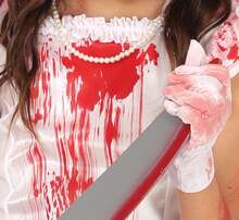 Rubies Zombie Bride Costume For Girls, Complete Terrifyingly Fun Outfit With Stained White Dress And Veil, Ideal For Halloween And Carnival - DIVERTIDO WIFE 2 - View 5
