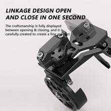 1pc New Electric Bike Cycling Water Bottle Holder, Bicycle Delivery Riding Guard Bar Water Bottle Rack, Universal Fixed Beverage Holder - Multicolor - View 2