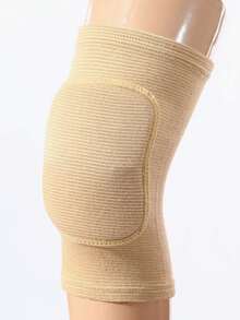 1pc Seamless Knee Support Sleeve, Soft Compression Knee Pad With Non-Slip Design, Breathable Stretch Knee Protector For Dance, Yoga, Fitness, Running, Basketball & Daily Sports, Perfect Gift For An Active Lifestyle - Multicolor - View 7