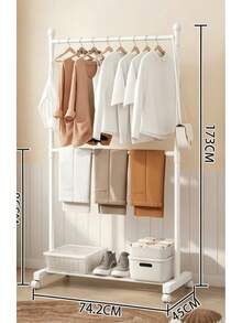 Coat Rack - White - View 13