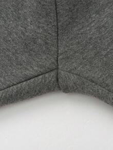 Balabala Girls Fleece Lined Leggings Soft Stretch Warm Bottoms For Tween Girl Autumn Winter Daily Wear - Dark Gray - View 4