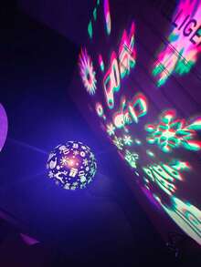 1pc Christmas Projection Light, Christmas Gift, USB Powered, Fashion Design, Soft Night Light, Color Changing, Perfect For Christmas, Bedroom Decor, Party, Birthday, Gift - Mood Projector Light - View 11