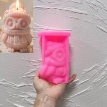 Christmas Gingerbread Train Silicone Mold Christmas Fireplace Shape Candle Mold For Soy Wax Christmas Ornament Effortless Holiday Charm - Multiple Styles - View 16