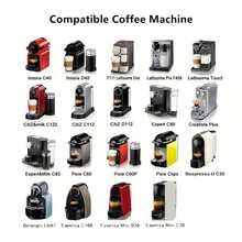 5 Buah Cangkir Kapsul Kopi yang Dapat Digunakan Kembali dengan Saringan Kopi, Termasuk Sikat dan Sendok, Saringan Stainless Steel 304, Badan Cangkir PP, Cocok untuk Rumah, Kantor, dan Berkemah di Luar Ruangan, Aksesori Kopi Penting - View 4