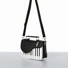 Women Arm Bags - Black and White - View 5