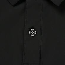 LI‑NING Way of Wade 男款短袖 Polo 衫，速乾涼感舒適運動上衣 APLW093 - 黑色 - 查看 9