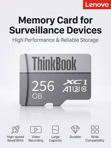 Lenovo TF106 Industrial-Grade Durable MicroSD Memory Card, 4K Ultra HD Recording, High-Speed Read/Write, Waterproof, Shockproof, Extreme Temperature Resistant, Suitable For Dash Cams/Security Surveillance/Drones - View 8