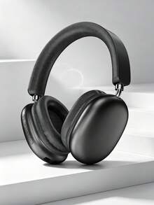 Gerripuer Headphone Bluetooth Over-Ear Lipat, Dapat Diputar, Teleskopik, Tekstur Logam, Hadiah Bisnis Kelas Atas B35s, Headphone Nirkabel 5.3 Saluran Stereo, Kontrol Volume, Hadiah yang Bermakna, Baru, Dengan Waktu Siaga yang Lama, Mendukung AUX/Nirkabel, 2 Mode Koneksi, Menggunakan Port Pengisian Daya Tipe-C, Kompatibel dengan Smartphone, Tablet, dan PC - Hitam - View 2