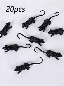 Mini Realistic Fake Mouse Prop, Lifelike Design, Suitable For Pranks And Jokes. Perfect For Halloween, April Fools' Day Party Scenes, Can Be Used For Funny Scene Decoration, Creating A Thrilling And Fun Party Atmosphere, A Small Holiday Prank Decoration Prop. - Mouse - View 10