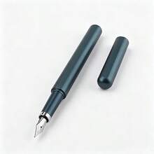 Magnetic Metal Fountain Pen Luxury Geometric Texture Magnet Cap Business Office Signature Writing Pen Gift For Men Women - 556 558 - View 6