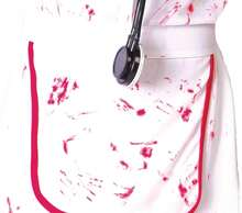 Rubies Zombie Nurse Costume For Girls, Terrifyingly Fun Complete Costume With Dress, Apron, Hat And Mask, Ideal For Halloween - NURSE 1 - View 4