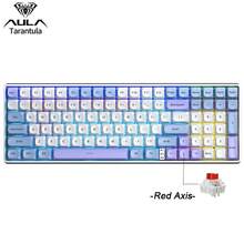 AULA F99 Custom Mechanical Keyboard: Tri-Mode BT5.0/2.4G/Wired, 96% Layout. 5-Layer Gasket, Full-Key Hot-Swappable, 8000mAh Battery, RGB, PBT Side-Print Keycaps, PC+FR4 Plate, Driver Macro Support For Game & Office. - View 16