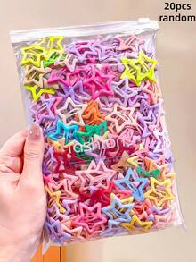 180/100/20/10pcs Colorful Basic Hair Accessories Set, Includes Bows, BB Hair Clips And High Elasticity Hair Ties, Basic Durable And Non-Damaging, Sweet And Cute Hair Clips - Suitable For Children And Teenagers, Daily School, Vacation, - Multicolor - View 13
