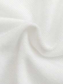 Autumn/Winter Sweet & Elegant Fitted Tie-Up Knit Sweater, Casual & Cute For Outings, Dating, Layering - White - View 10