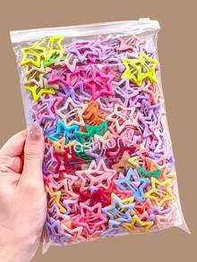 180/100/20/10pcs Colorful Multi-Style Hair Clips & Hair Ties Set, Durable & Non-Damaging, Sweet Basic Fashion Hair Accessories - Suitable For Girls And Young Girls, Daily, Vacation, School, Date - Multicolor - View 6