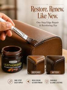 Wooden Furniture Repair Dye, One-Step Scratch Refurbishment & Recolor Paste, Suitable For Wooden Tables, Chairs, Cabinets. 30g - C - View 4