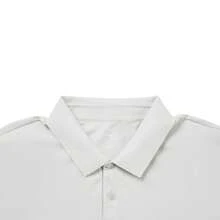 LI‑NING Men Fitness Polo Shirt Ice‑Feel Moisture‑Wicking Short Sleeve APLW149 - Crystal Lime - View 3