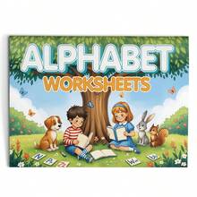 Buku Aktivitas Belajar Alfabet & Angka 0-20, Pengenalan Huruf ABC A-Z, Menjiplak Huruf Besar & Kecil, Latihan Menulis Tangan, Lembar Kerja Berhitung & Aktivitas, Keterampilan Motorik Halus, Perlengkapan Kelas Prasekolah, Taman Kanak-kanak, dan Homeschooling - Aktivitas Pembelajaran Alfabet & Angka - View 16