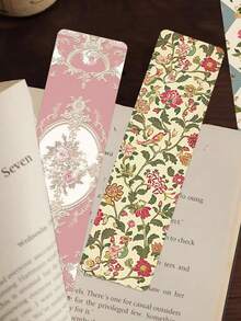 30pcs Secret Garden Bookmarks-Double-Sided, Rounded Corners-Perfect For Book Lovers, Bookmarking, And Holiday Gift Cards; Ideal For Party Favors, Rewards, And Holiday Gifts - View 6