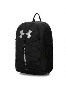 Under Armour Unisex Outdoor Lightweight Backpack UA Hustle Sport Backpack Training Sports Backpack Commuter Bag 1364181-001 - Black - View 1