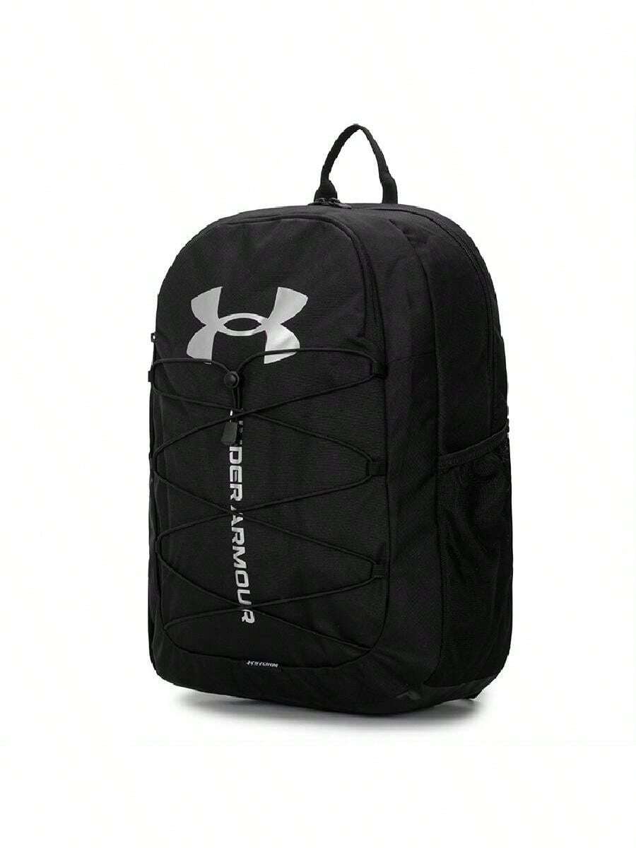 Under Armour Unisex Outdoor Lightweight Backpack UA Hustle Sport Backpack Training Sports Backpack Commuter Bag 1364181-001 - Black - View 1