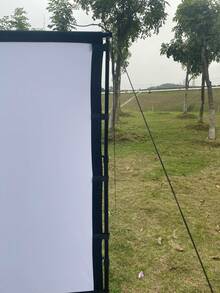 GAINVANE 100 Inch Portable Projector Screen With Stand,Lightweight Quick Setup Foldable Outdoor Projection Screen,16:9 4K Ultra HD Front & Rear Pantalla Para Proyector, For Home Theater, Backyard Movies,Office,School And Camping Use - View 5