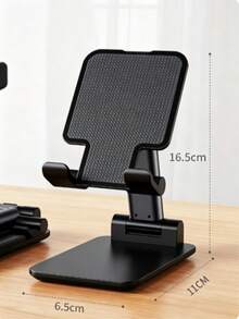 1pc Foldable Desktop Phone Stand, Height & Angle Adjustable Portable Tablet Holder, Non-Slip Base Universal Smartphone Stand, Suitable For Desk, Bedside, Office, Kitchen, Travel, Back To School, Birthday, Christmas, Halloween Gift - Multicolor - View 13