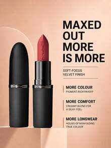 MAC Powder Kiss 霧面唇膏 #926 DUBONNET BUZZ 淨重 0.12 Oz/3.5g - #926 - 查看 6