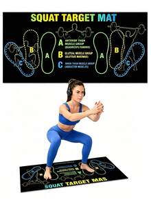 Squat Pad, Squat Training Mat, Helps Improve Workout Efficiency, Soft And Elastic, Easy To Clean And Store, Suitable For Gym Workouts, Home Workouts, Indoor/Outdoor Activities, Also Suitable For Yoga And Pilates - Multicolor - View 11