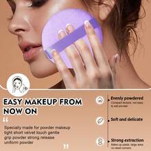 40 Pcs/30 Pcs Complete Cosmetic Set, 30 Pcs Purple Mini Makeup Brushes Plus 10 Pcs Beauty Accessory Kit, Flexible Low‑Absorption Bristles Reduce Cosmetic Waste, Matching Accessories Realize Convenient Makeup And Cleaning Work. - Multicolor - View 9