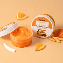 1 Pc Cleansing Healthily Quiyum Turmeric Vitamin C Exfoliating Scrub,100g Exfoliating Cream Scrub For Daily Use For Bathroom Spa - 100g - View 11