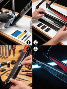 Bicycle Chain Stay Protection Film, Chain Guard Sticker Chain Guard Stay Protection Adhesive Tape For Mountain Bike Racing Bike - Multicolor - View 9