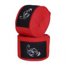 2pcs 5m Boxing Sweat-Absorbent Hand Wraps, Muay Thai Hand Wraps, Sanda Bandages, Taekwondo Sports Elastic Hand Wraps - Multicolor - View 12