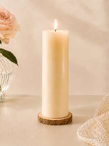 Multi-Size Ivory White Cylinder And Ball Decorative Candles, Suitable For Weddings, Dining Tables, Home Decor, Parties And Holiday Table Settings - Ivory White - View 23
