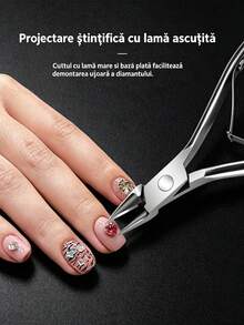 1pc Nail Clipper Set Includes Nail Clipper, Nail Scissors, Thick Nail/Ingrown Nail Pliers, Toenail Clipper, Ingrown Nail Clipper, Straight Edge Toenail Clipper - Multicolor - View 5