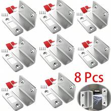 Magnetic Door Catches, L Shape Ultra Thin Cupboard Magnets Adhesive Cabinet Magnets Door Latch For Kitchen Wardrobe Drawer Sliding Door Closure(6/8/14 Pcs) - Door Catches, L Shape - View 11