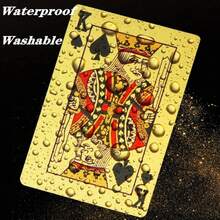 Waterproof Foil Plastic Playing Cards, Novel Magic Cards For Family Gatherings & Parties (Style/Color Randomly Shipped) - Multicolor - View 4