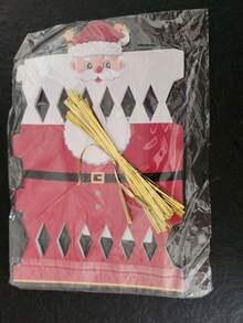 12/24pcs Christmas Gift Box Set (Christmas Cracker Style) - Featuring Cartoon Santa Claus, Christmas Tree And Snowman Pattern Design; Can Be Used As Christmas Decoration And New Year Party Favor Box - Multicolor - View 12