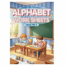Buku Aktivitas Belajar Alfabet & Angka 0-20, Pengenalan Huruf ABC A-Z, Menjiplak Huruf Besar & Kecil, Latihan Menulis Tangan, Lembar Kerja Berhitung & Aktivitas, Keterampilan Motorik Halus, Perlengkapan Kelas Prasekolah, Taman Kanak-kanak, dan Homeschooling - Aktivitas Pembelajaran Alfabet & Angka - View 18