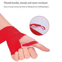 2pcs 5m Boxing Sweat-Absorbent Hand Wraps, Muay Thai Hand Wraps, Sanda Bandages, Taekwondo Sports Elastic Hand Wraps - Multicolor - View 4