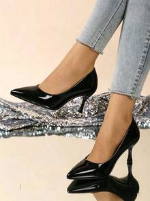 Women Pumps - Black - View 4