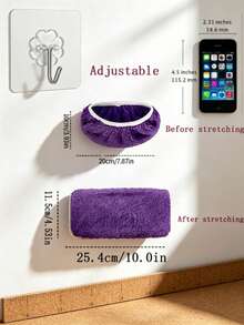 2pcs Coral Fleece Mop Cloth, Reusable And Washable, Suitable For Cleaning Hardwood Floors And Various Surfaces, Durable Synthetic Material, Essential For Floor Cleaning, Decorative Style Easy-To-Clean Mop Cloth - Replacement Mop Pads - View 10