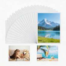 100 Sheets High-Definition Digital Camera Glossy Photo Paper 4x6 Inch 180g/200g/230g Multiple Weight Options DIY Photo Paper Single-Sided Printing High Gloss Printing High-Definition Image Display Suitable For Inkjet Printers Suitable For Portraits, Landscapes, Art Photos And Multiple Scenarios Suitable For Home, Restaurant, Office And Multiple Scenarios - 100 Sheets - View 1