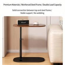 Desktop Laptop Workstation Desk, Adjustable Height Mobile Folding Side Table, Suitable For Home Living Room Bedroom, Multi-Functional Coffee Table, Bedside Table And Sofa Side Table, Ideal For Office Reception, Home Office, Holiday And Mother's Day Gift - Multicolor - View 9