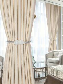 2 buah Pengikat Tirai Magnetik, Bahan Tali Poliester, Gaya Modern, Cocok untuk Dekorasi Rumah dan Kantor, Pilihan Hadiah Ulang Tahun dan Wisuda. - acak - View 7