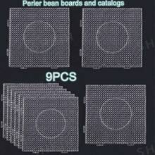 7/9pcs 2.6MM Large Transparent/White Fuse Beads - DIY Craft Supplies - Plastic Material - Perfect For Jewelry Making And Handmade Projects - High-temperature Resistant Transparent Fused Bead Plate - View 10