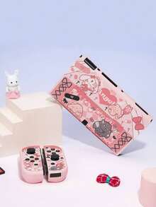 GeekShare Kawaii Rabbit Protective Case For Switch OLED - View 3