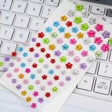 880pcs Rhinestone Jewelry Stickers, Self-Adhesive Acrylic DIY Handmade Decoration Rhinestone Stickers, Children Wall Stickers, Children Handmade, Large Stickers, Girls Wall Stickers - Acrylic Diamond Sticker - View 8
