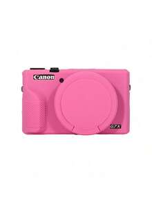 Suitable For PowerShot G7 X Mark III Camera Silicone Protective Case, Scratch Resistant, Cushioned And Anti-Collision Body, Suitable For Travel, Daily Use Camera Silicone Sleeve, Camera Bag, Camera Accessories, Camera Pouch Camera Case - Multicolor - View 14