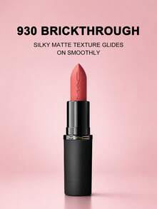 MAC Powder Kiss 霧面唇膏 #930 BRICKTHROUGH 淨重 0.12 Oz 3.5g - #930 - 查看 2